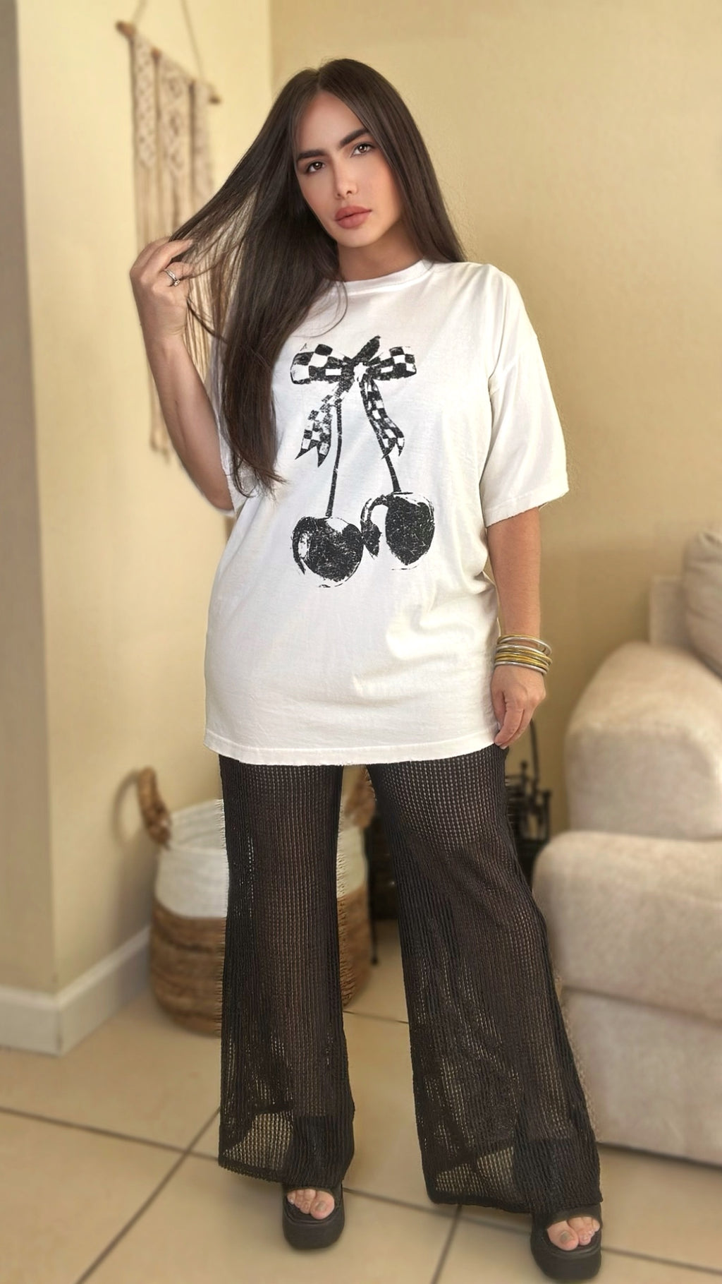 Dark Cherry Tee