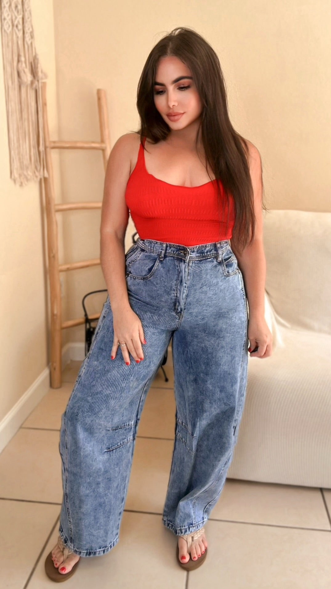Barrel Babe Jeans (Indigo)