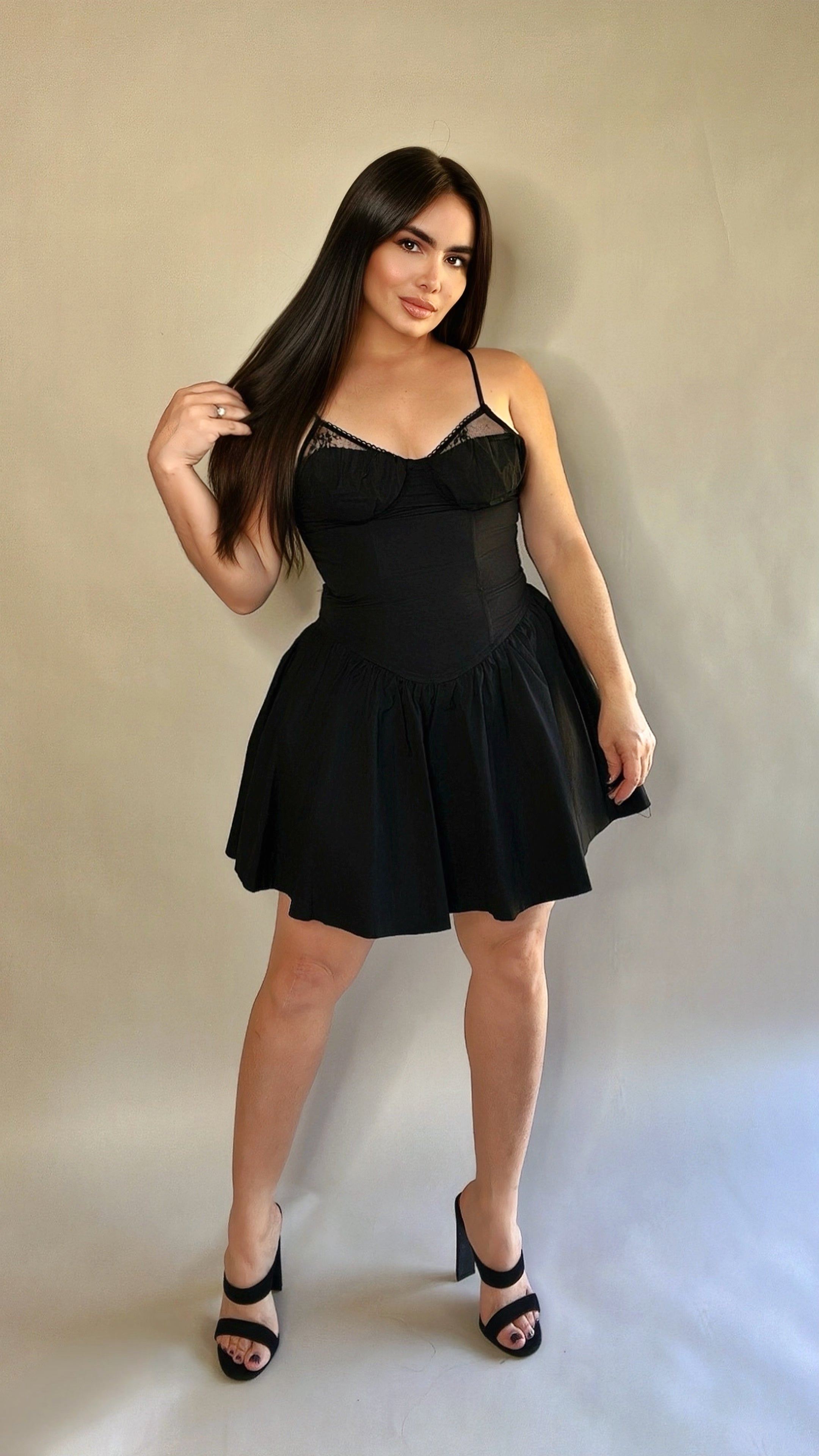Lace Me Up Dress – Peace And Rock Boutique PR
