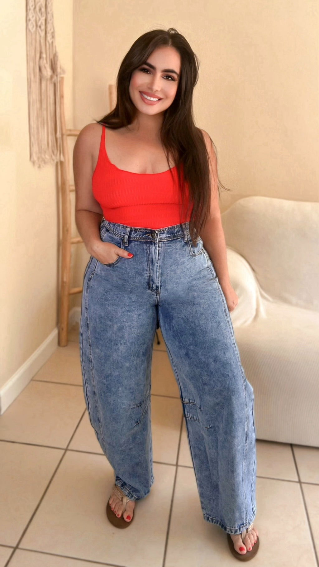 Barrel Babe Jeans (Indigo)
