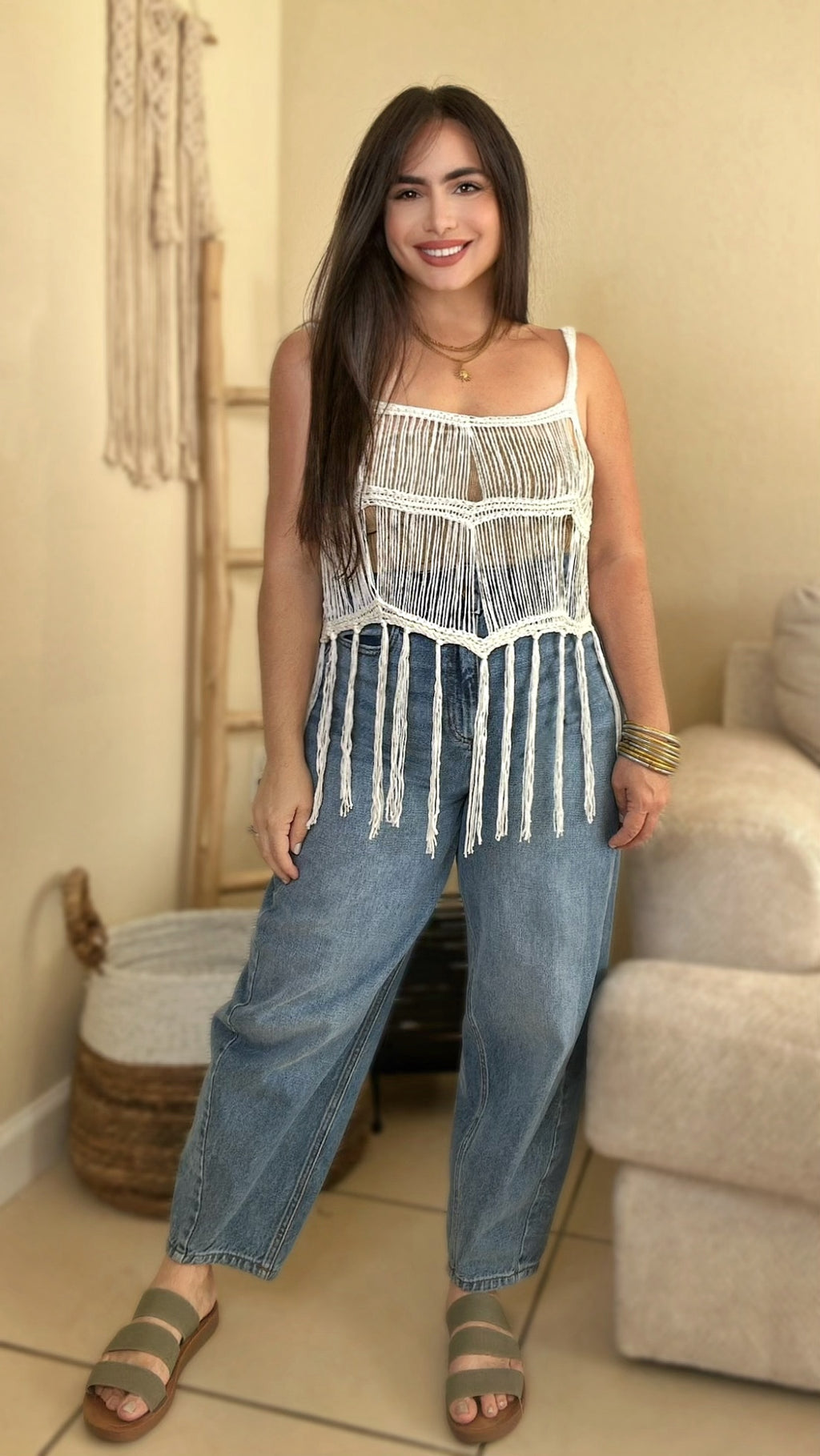 Skye Fringe Top