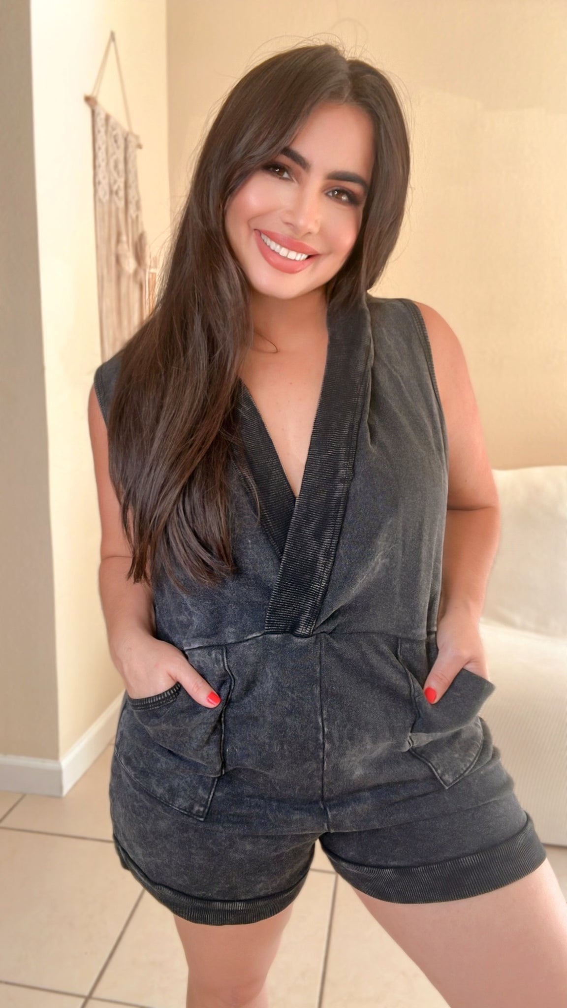 Edgy Bae Hoodie Romper