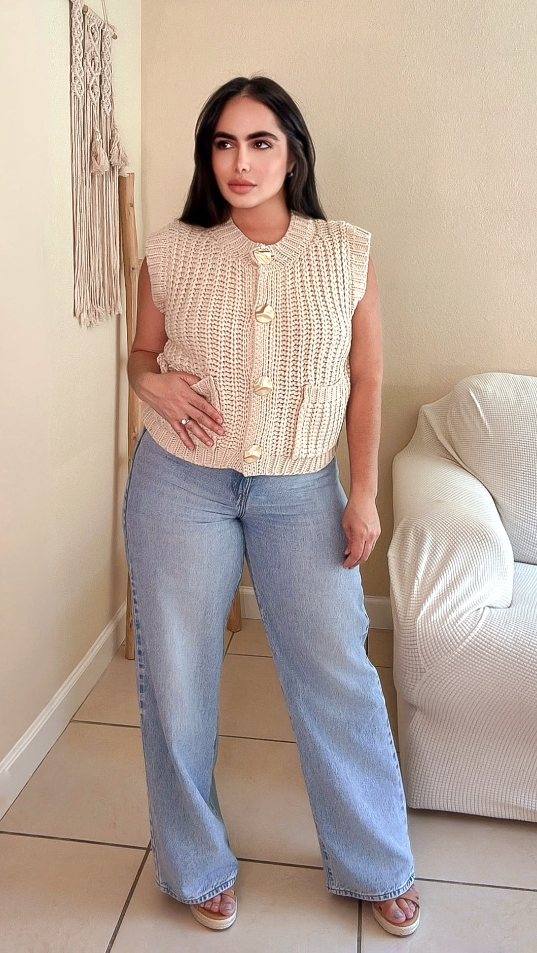 Autumn Muse Top (Cream)