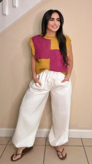 Boho Patch Vest