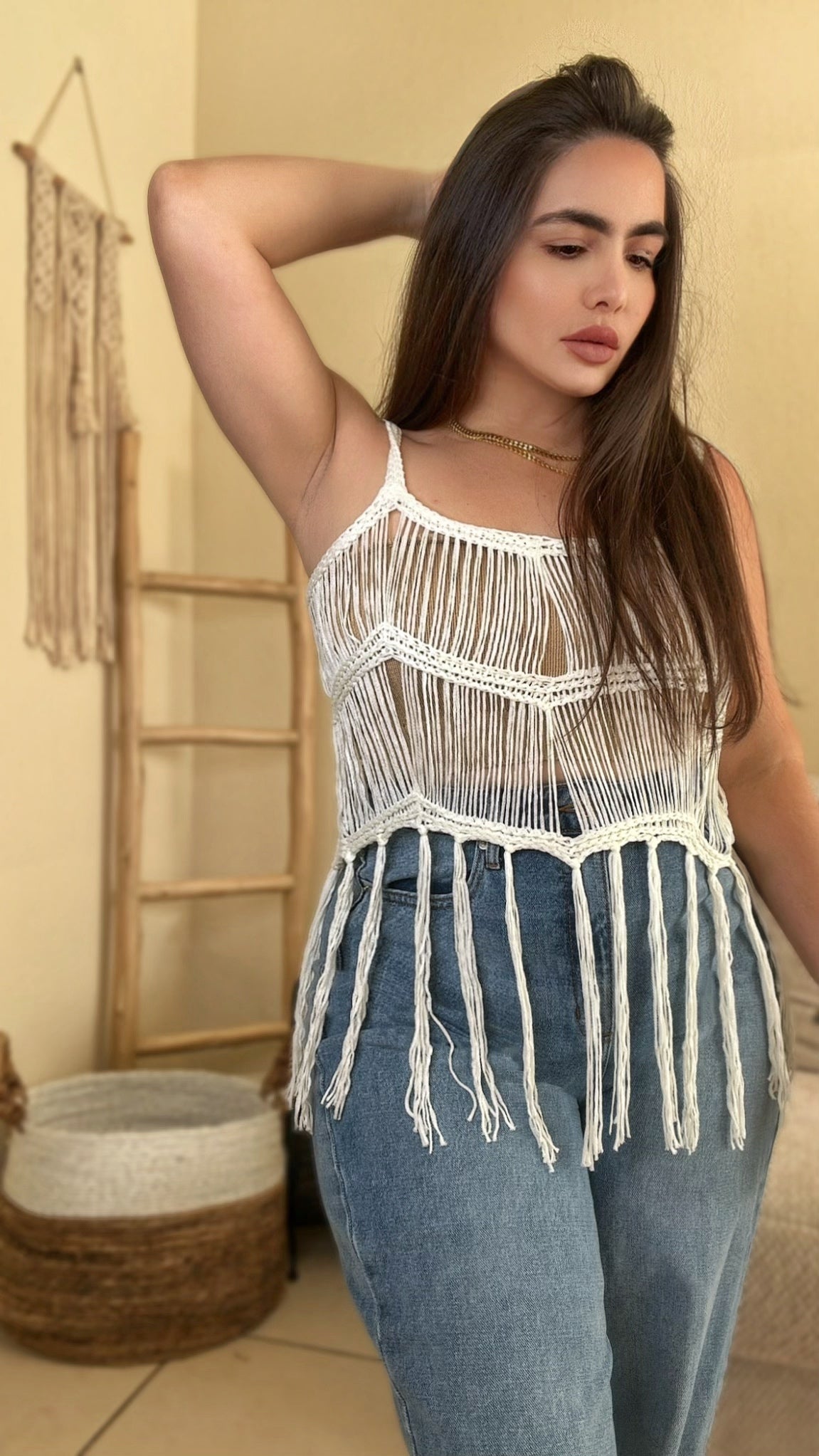 Skye Fringe Top
