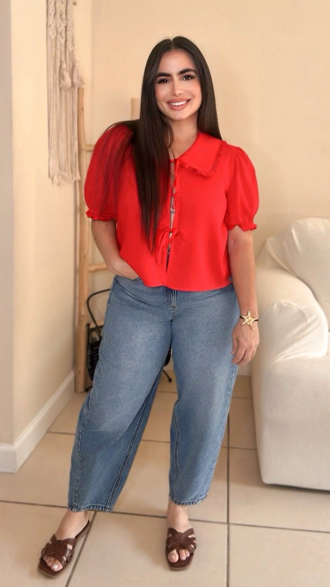 Coquette Statement Blouse