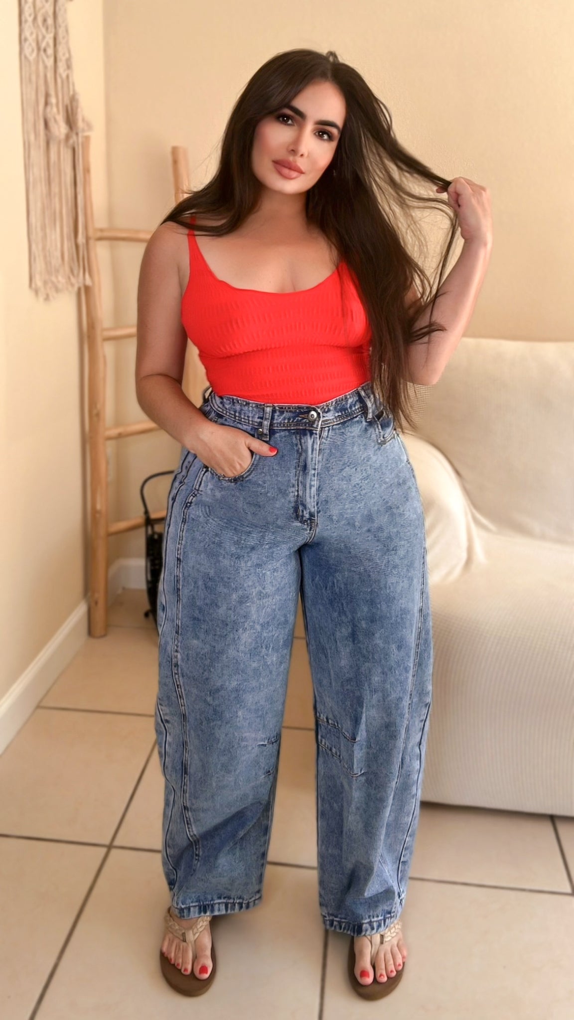 Barrel Babe Jeans (Indigo)