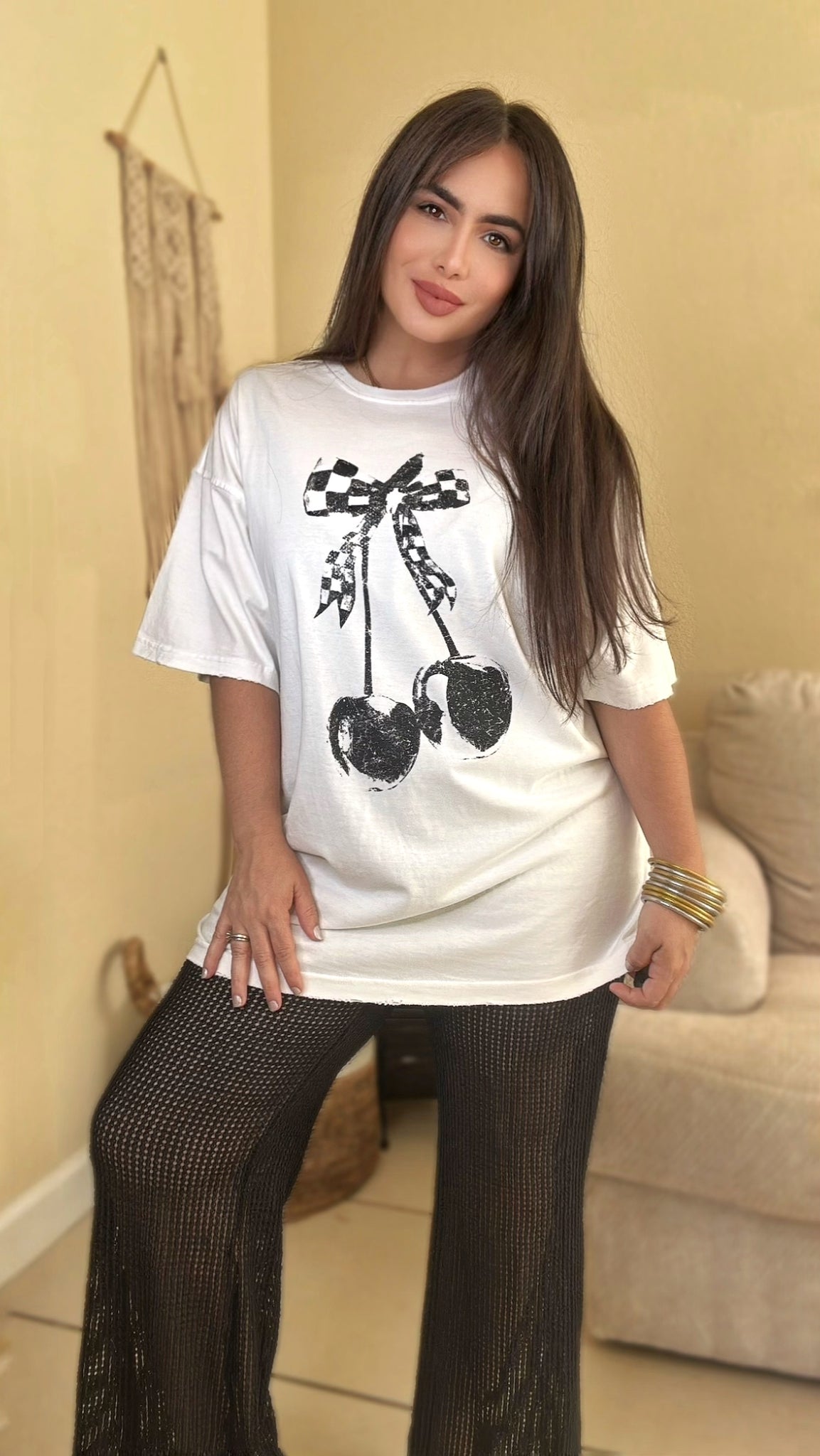 Dark Cherry Tee