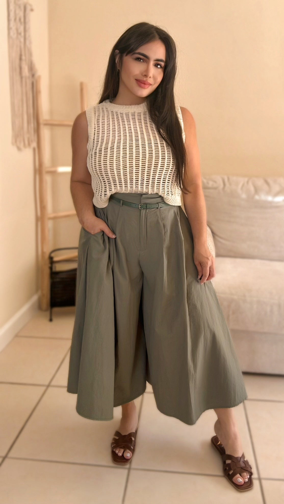 Sunspell Crochet Top