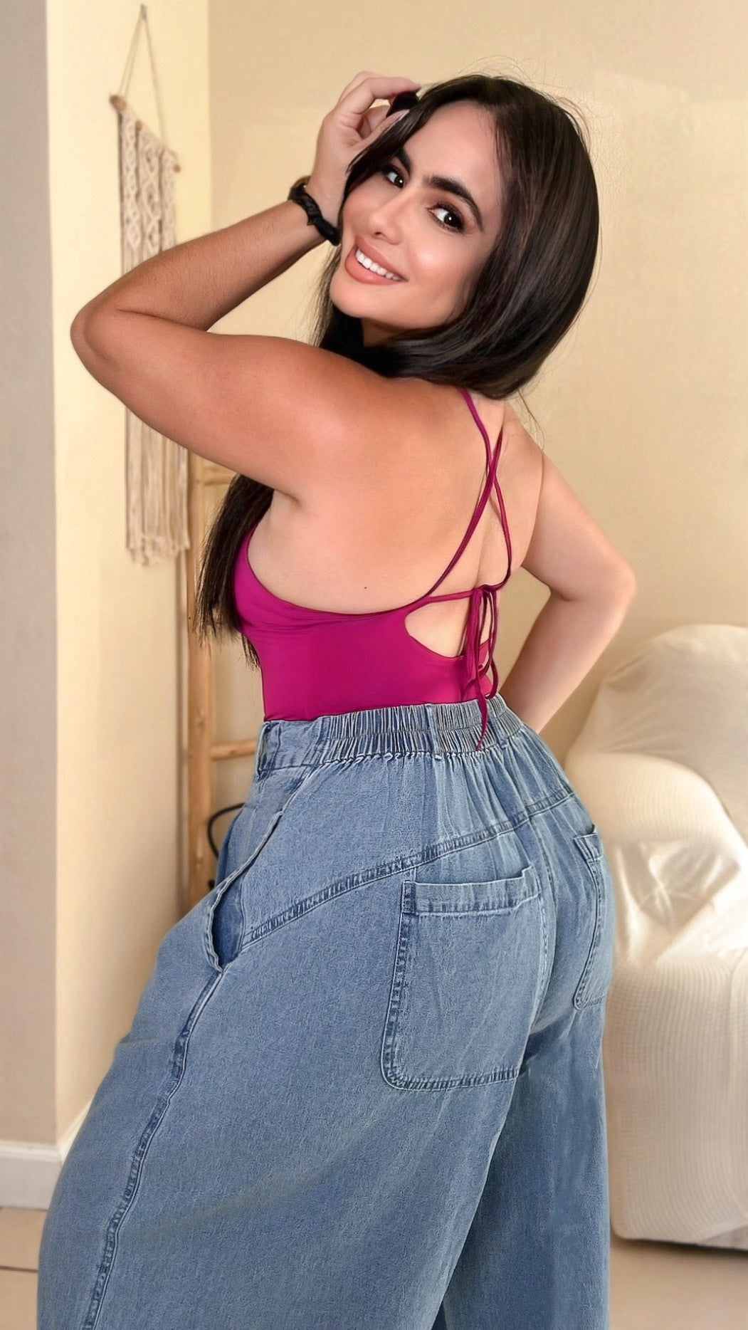 Flirty Fuchsia Bodysuit