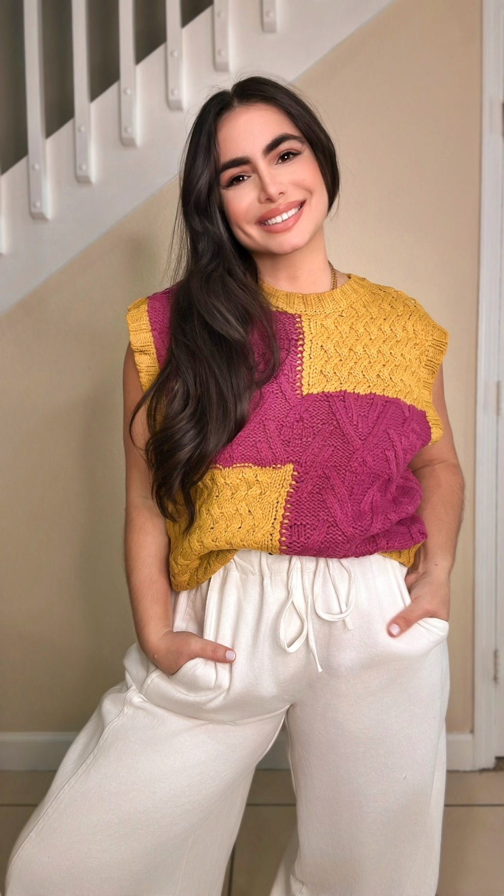 Boho Patch Vest