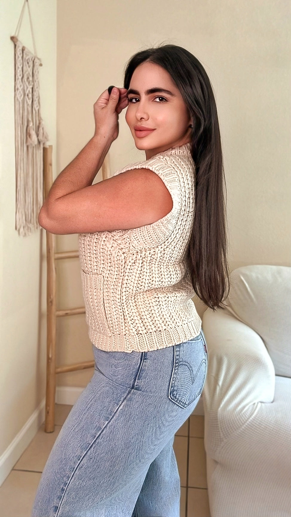 Autumn Muse Top (Cream)