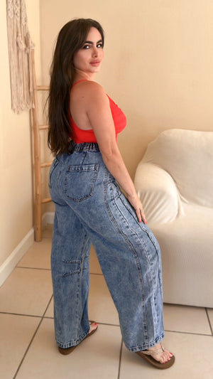 Barrel Babe Jeans (Indigo)