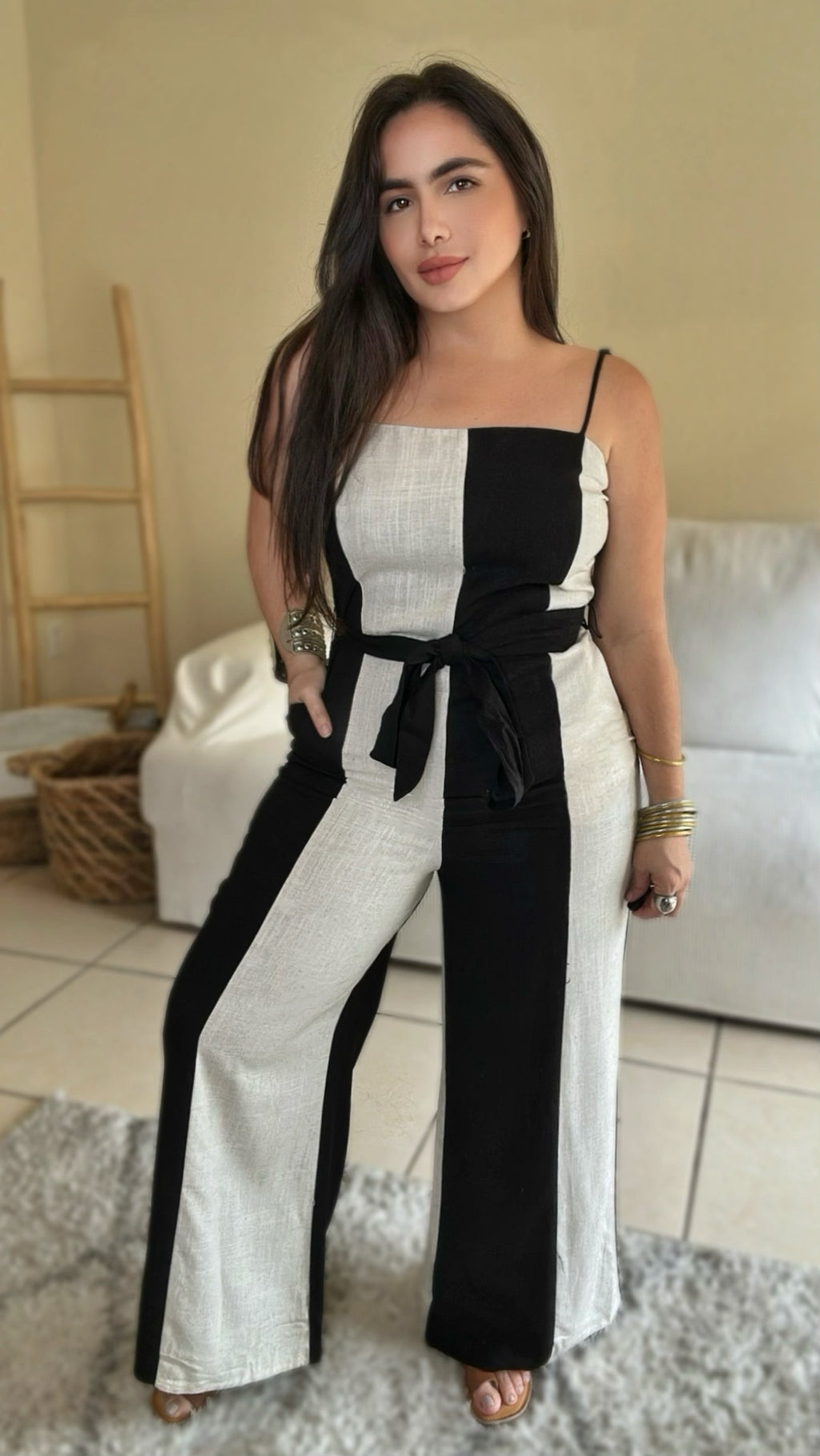 Black Sands Linen Jumpsuit