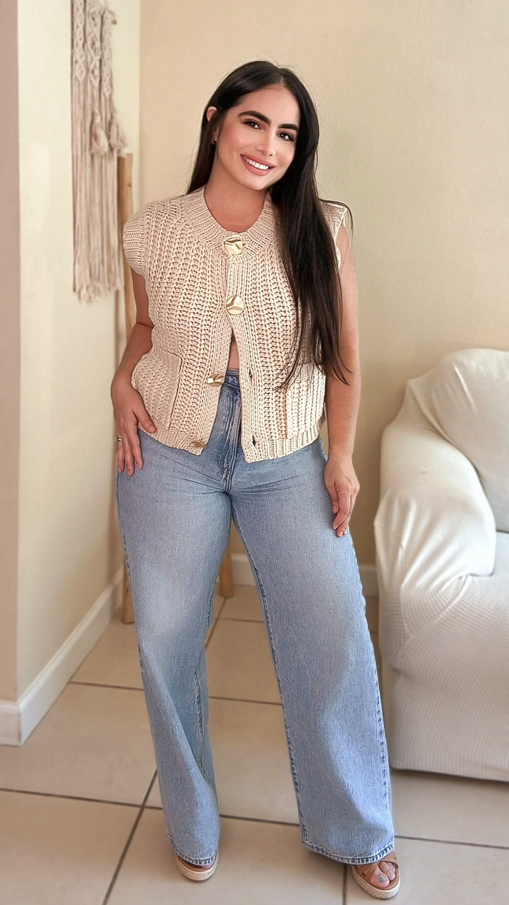 Autumn Muse Top (Cream)