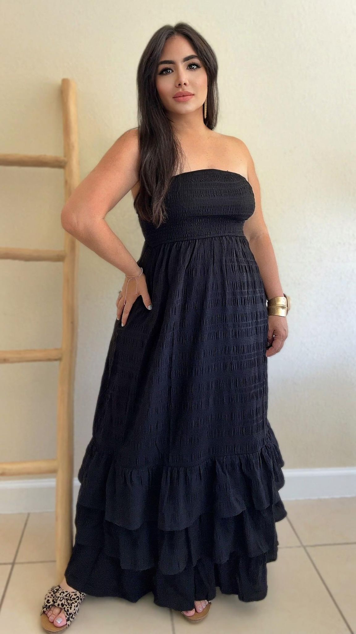 Maldives Maxi Dress (Black) – Peace And Rock Boutique PR Maldives Maxi Dress (Black) – Peace And Rock Boutique PR