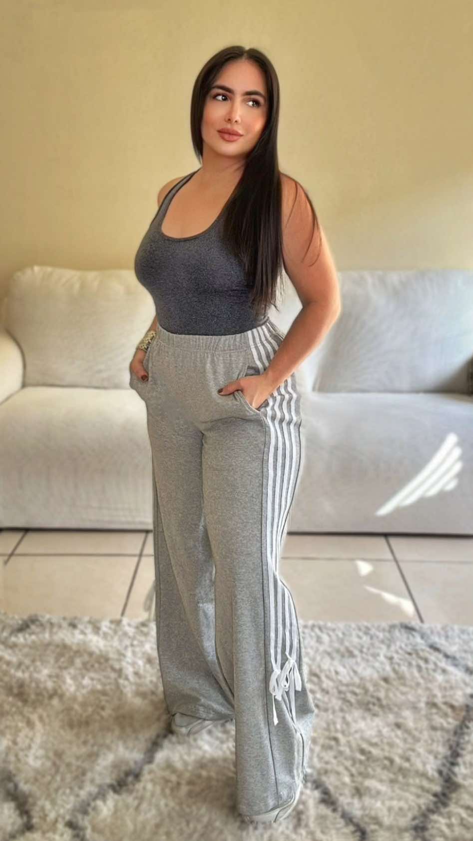 The Elise Pants (Grey)