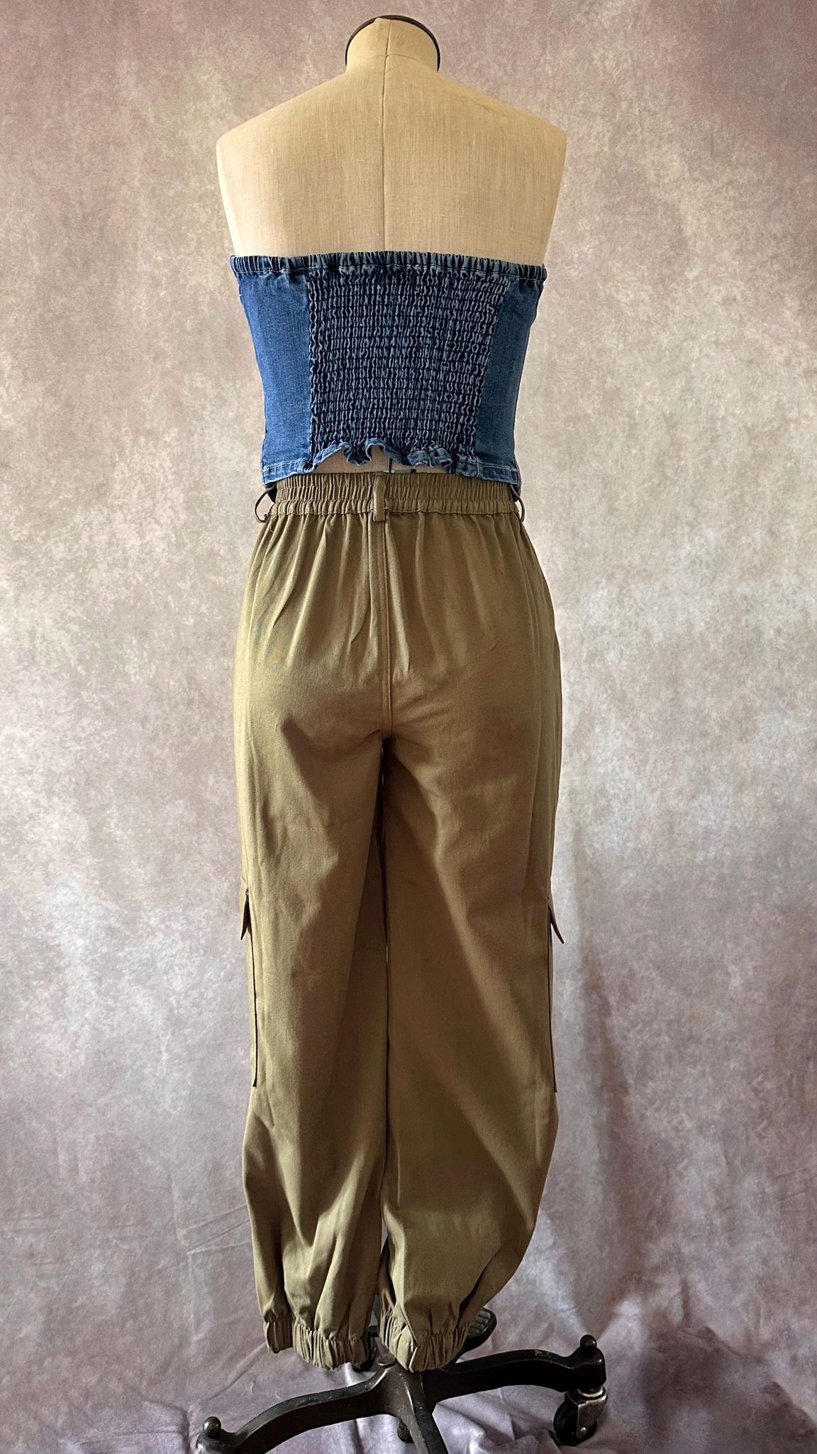 The Lina Olive Pants