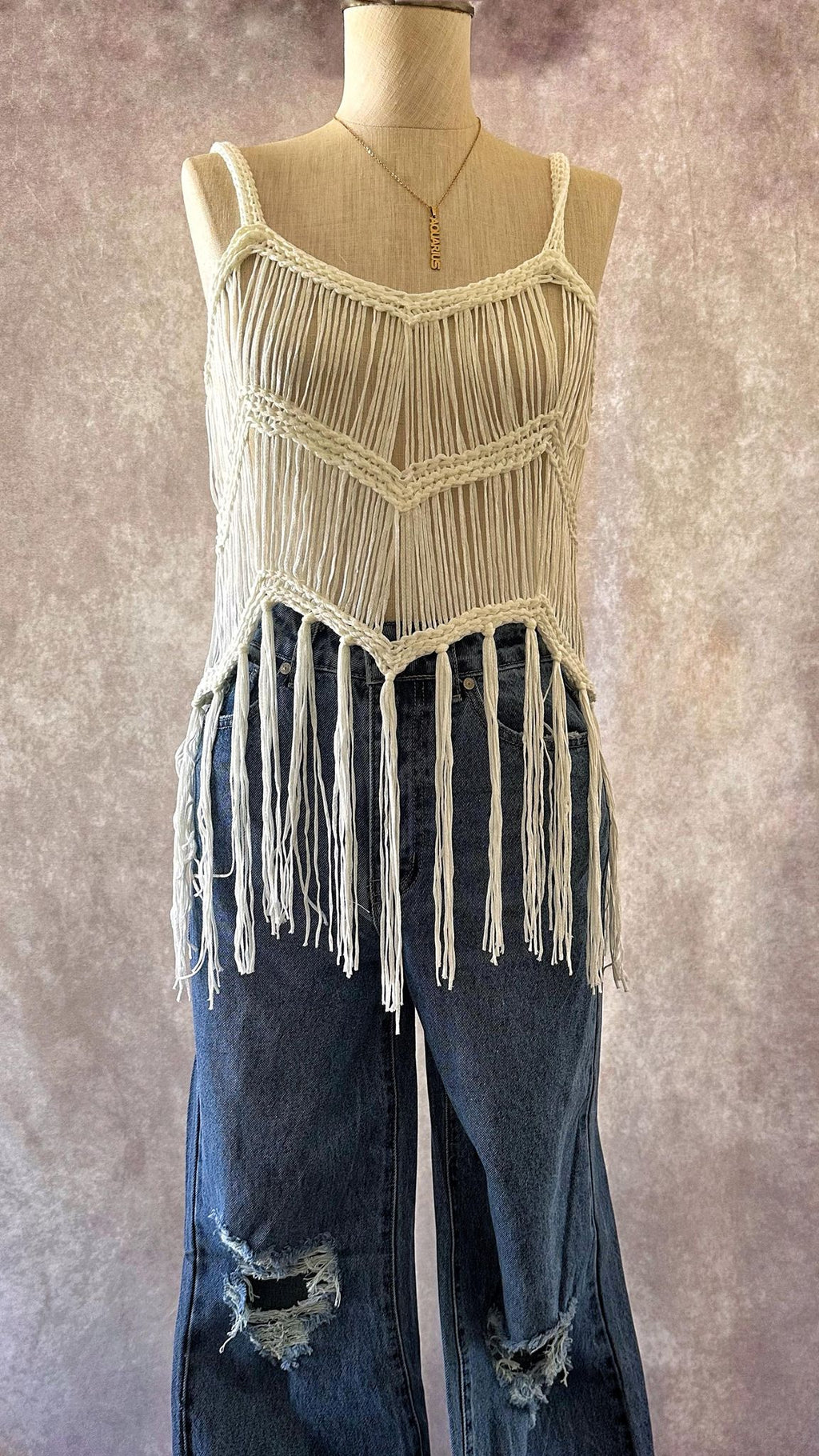 The Skye Fringe Top