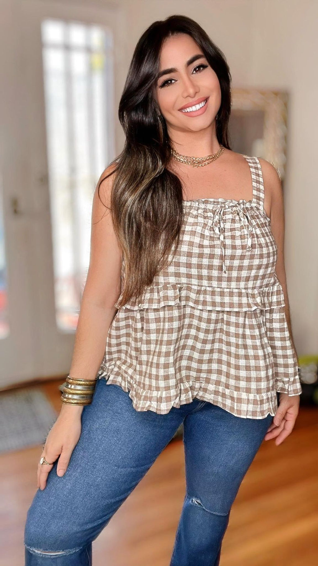 The Gingham Top