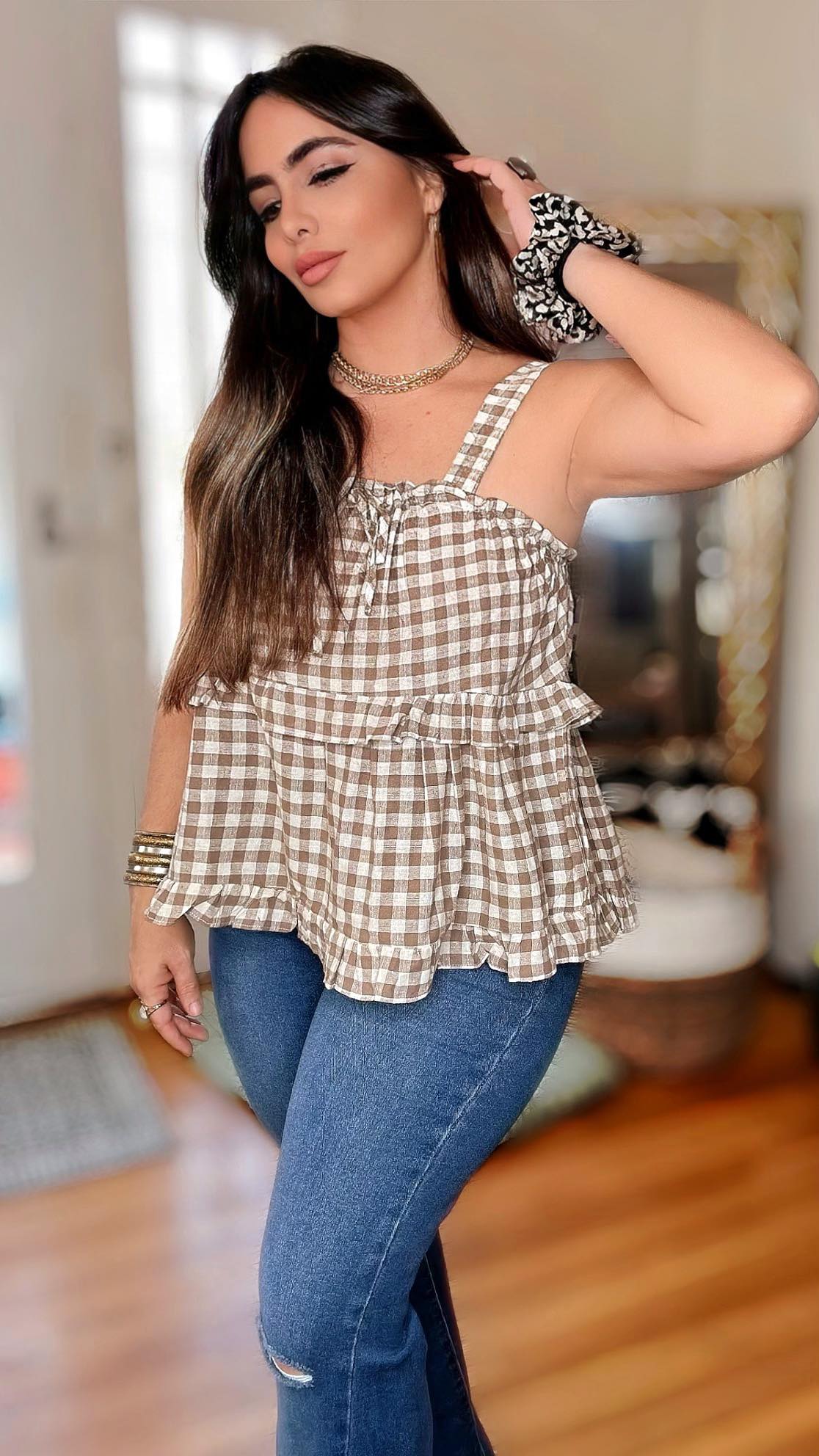 The Gingham Top