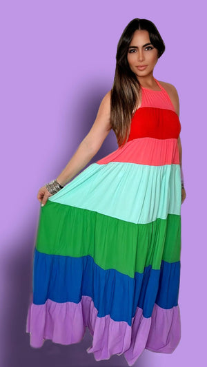 Happy Colors Statement Dress